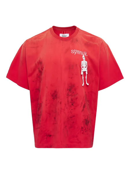  Doublet T-shirt Wastereduction Algorithm Skeleton - Rosso 