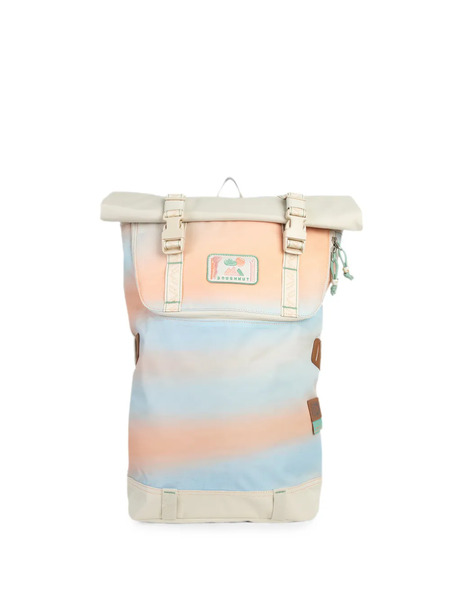  Doughnut Christopher Gradient Roll-top Backpack - Blu 
