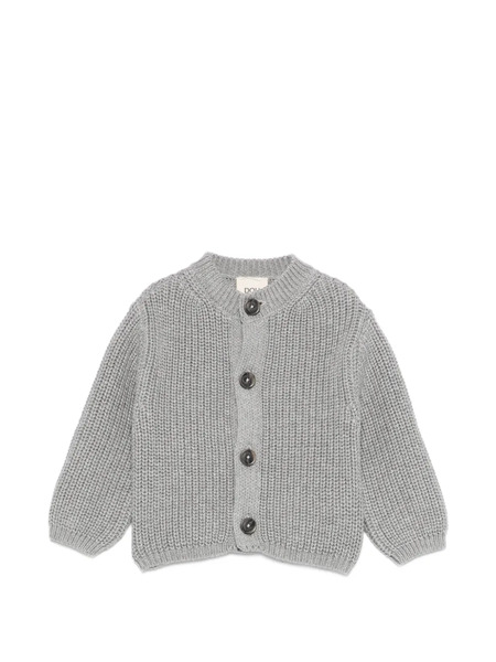  Douuod Kids Cardigan Con Bottoni - Grigio 