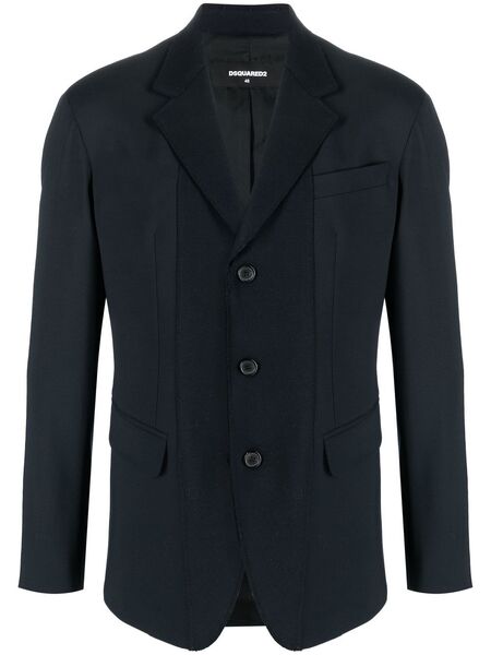  Dsquared2 Blazer Monopetto Sartoriale - Blu 