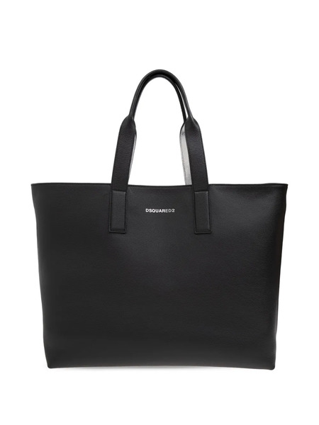  Dsquared2 Borsa Tote Neoclassic In Pelle - Nero 