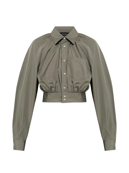  Dsquared2 Camicia Crop - Verde 