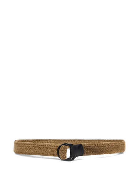  Dsquared2 Cintura Explorer Con Fibbia Ad Anello - Marrone 