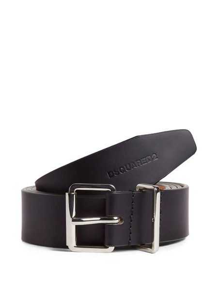  Dsquared2 Cintura In Pelle - Nero 