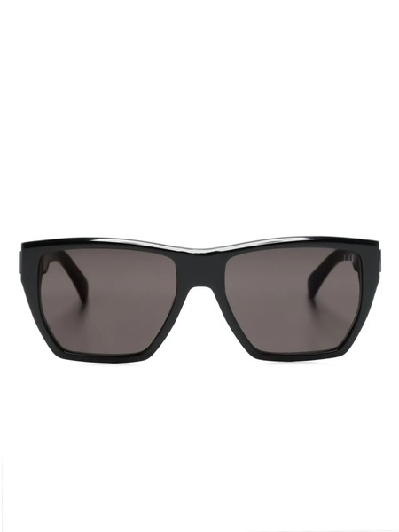  Dunhill Occhiali Da Sole Squadrati Du0031s - Nero 