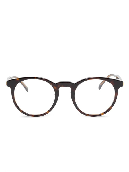  Dunhill Occhiali Tondi - Marrone 
