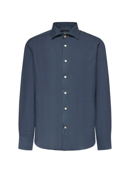  Eleventy Camicia Button-down - Blu 