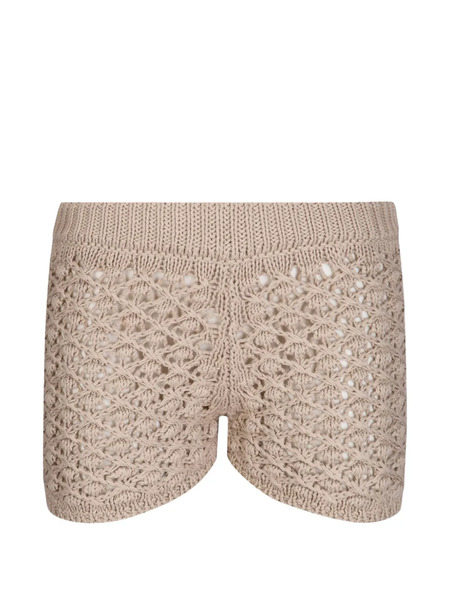  Ely Ely Shorts Traforati - Toni Neutri 