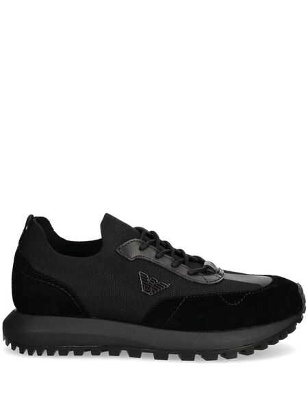  Emporio Armani Sneakers Con Logo - Nero 