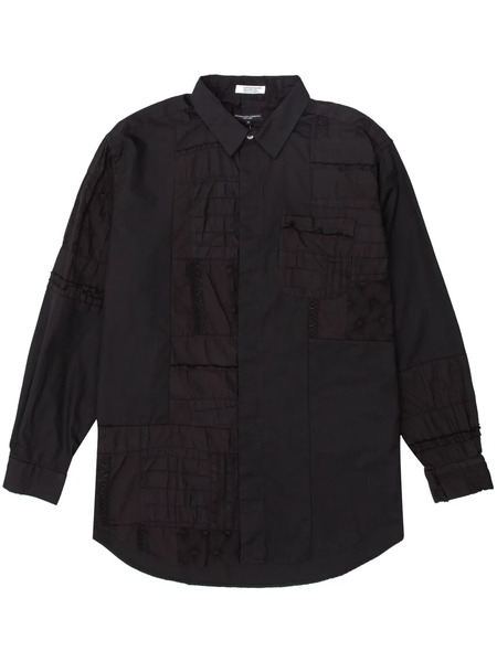  Engineered Garments Camicia Con Design Patchwork - Nero 