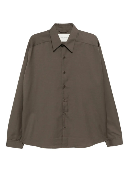  Entire Studios Camicia A Maniche Lunghe - Marrone 