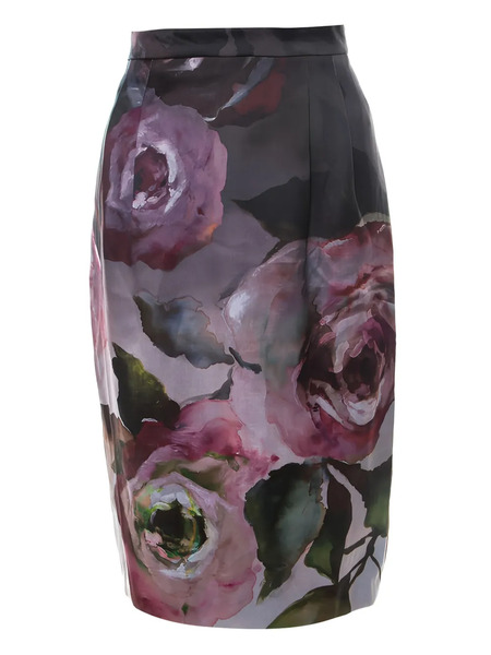  Escada Pre-owned Gonna A Fiori - Multicolour 