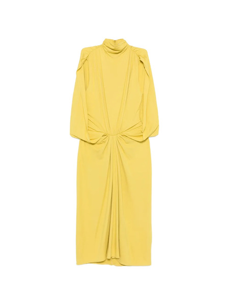  Esse Studios Abito Solina Con Mantella - Giallo 