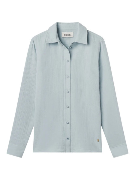 Eterne Camicia Button-down - Blu 