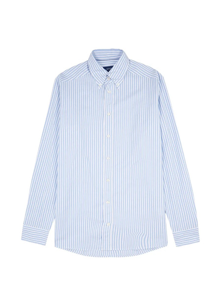  Eton Camicia A Righe - Blu 
