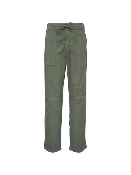  Faherty Drawstring-fastening Patch-pocket Trousers - Verde 