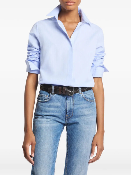 Fay Camicia In Cotone - Blu 