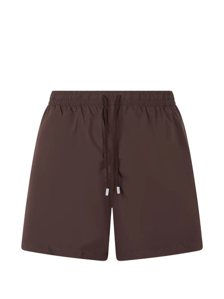  Fedeli Drawstring Swim Shorts - Marrone 