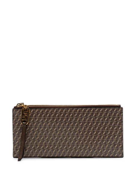  Fendi Pre-owned Portafoglio Bi-fold Zucchino 2010-2026 - Marrone 