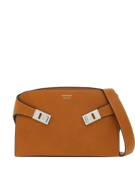  Ferragamo Borsa Messenger Hug Piccola - Marrone 