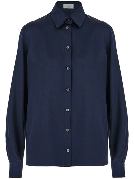  Ferragamo Camicia - Blu 