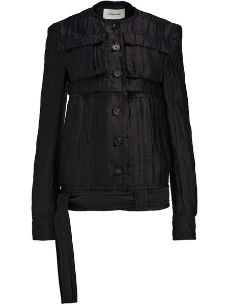  Ferragamo Giacca Leggera - Nero 