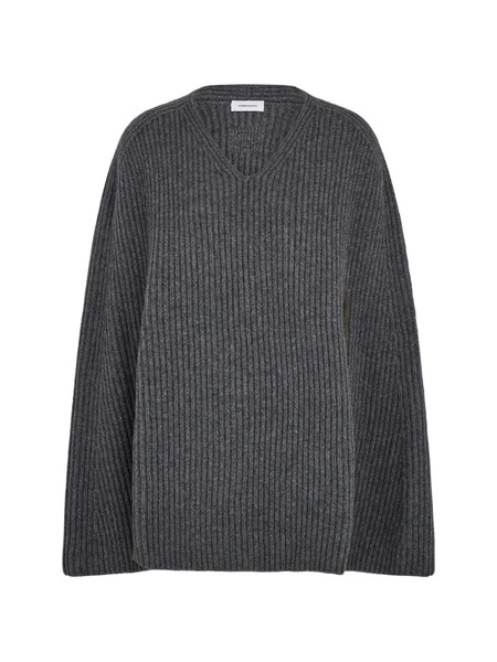  Ferragamo Mantella In Misto Cashmere - Grigio 