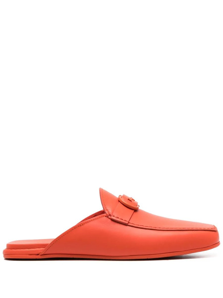  Ferragamo Slippers Con Fibbia - Arancione 