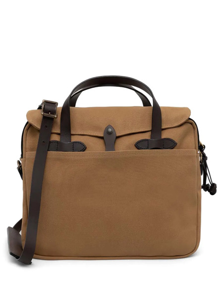  Filson Portadocumenti Rugged Twill Original - Marrone 