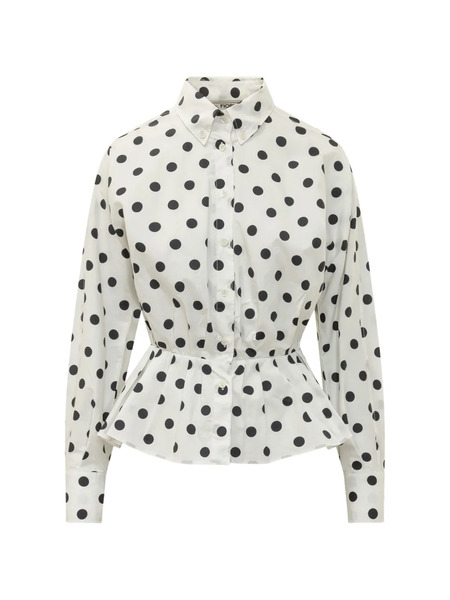  Fiorucci Camicia A Pois - Bianco 
