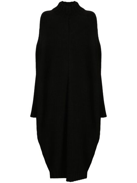  Forme D'expression Abito Midi Con Collo Rigido - Nero 