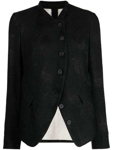  Forme D'expression Blazer Con Effetto Vissuto - Nero 