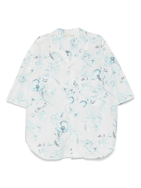  Forme D'expression Camicia A Fiori - Bianco 