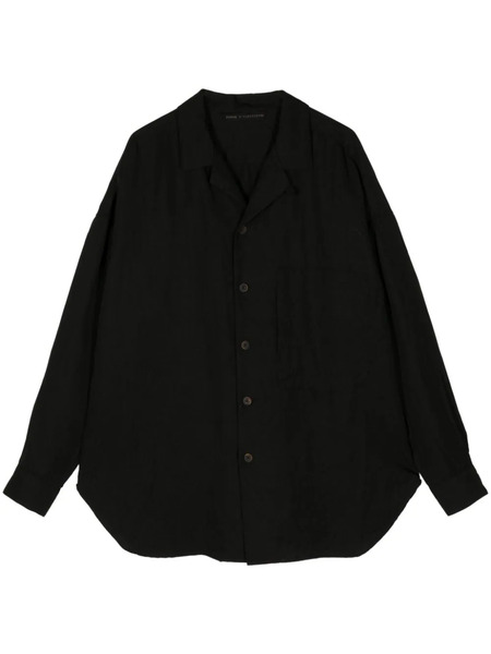  Forme D'expression Camicia A Maniche Lunghe - Nero 