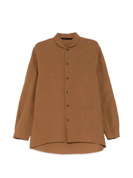  Forme D'expression Camicia Arc Con Colletto Rotondo - Marrone 