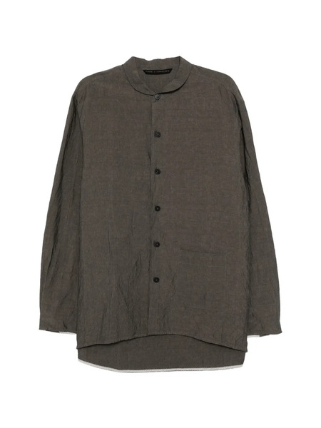  Forme D'expression Camicia Con Effetto Stropicciato - Grigio 
