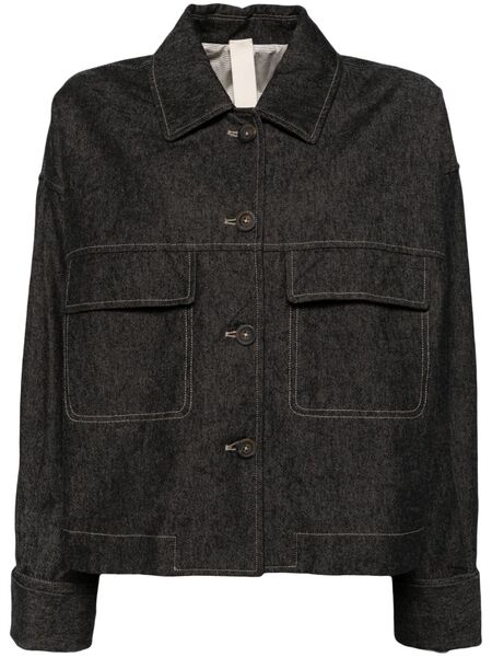  Forme D'expression Giacca Trucker Oversize - Nero 