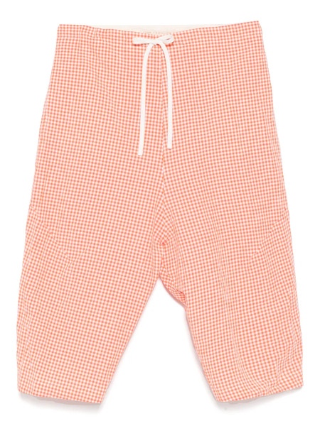  Forme D'expression Pantaloni Con Motivo A Quadretti - Rosso 
