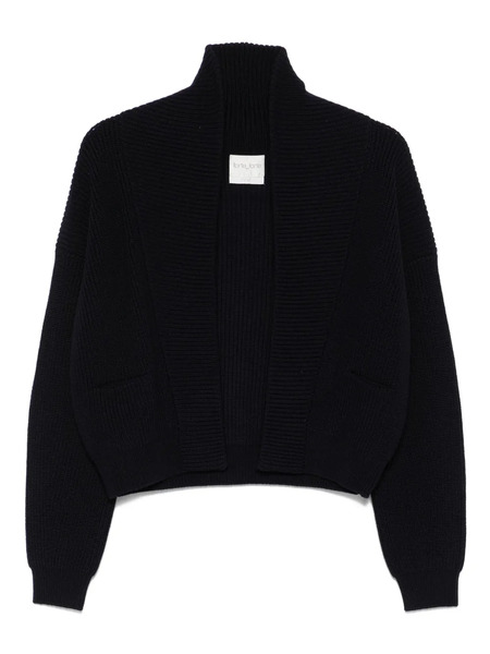  Forte Forte Cardigan Aperto A Coste - Blu 