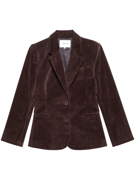  Frame Blazer The Femme A Coste - Marrone 
