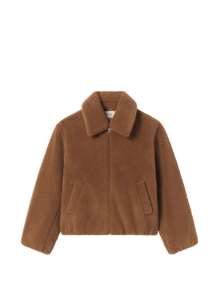  Frame Bomber Con Zip - Marrone 
