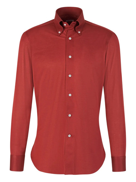  Fray Camicia Button-down - Rosso 