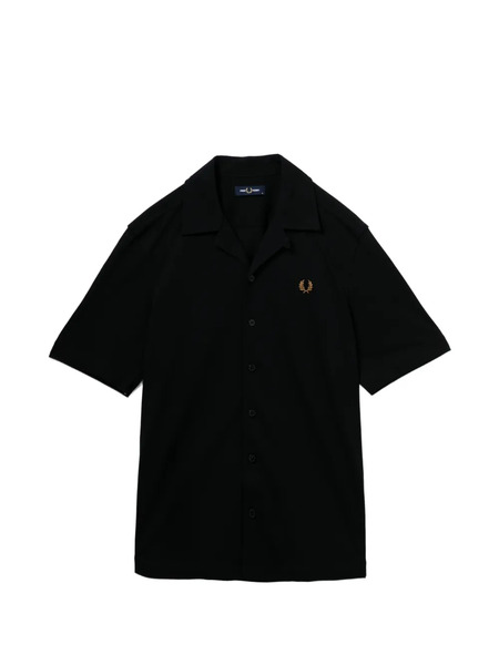 Fred Perry Camicia Compress - Nero 