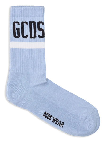  Gcds Calzini Con Logo - Blu 