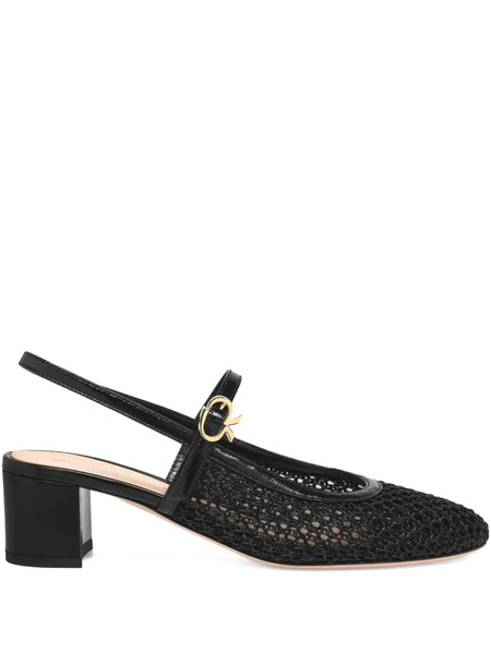 Gianvito Rossi Pumps Francoise Con Fibbia - Nero 