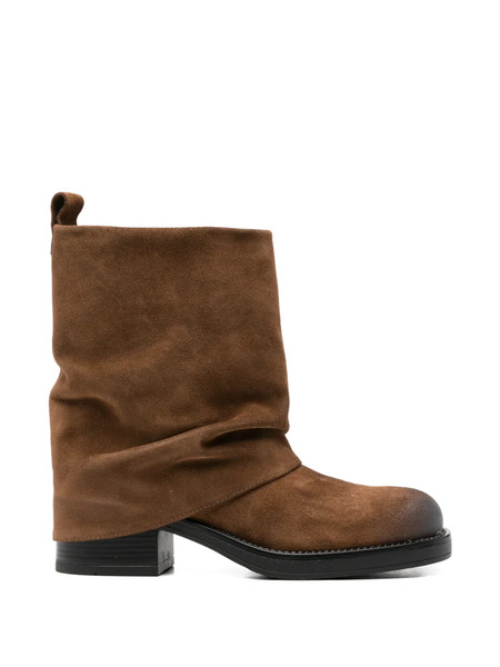  Gisel Moire Stivaletti Royal - Marrone 