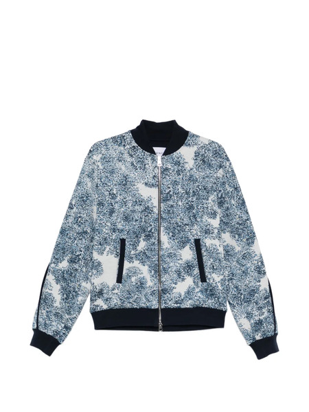  Givenchy Bomber Con Zip - Blu 