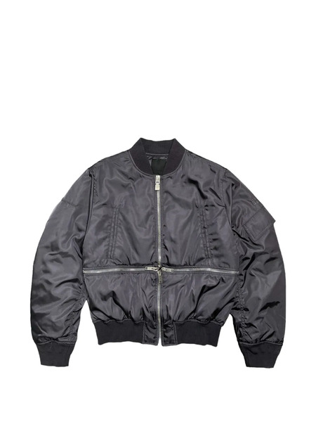  Givenchy Bomber Con Zip - Grigio 