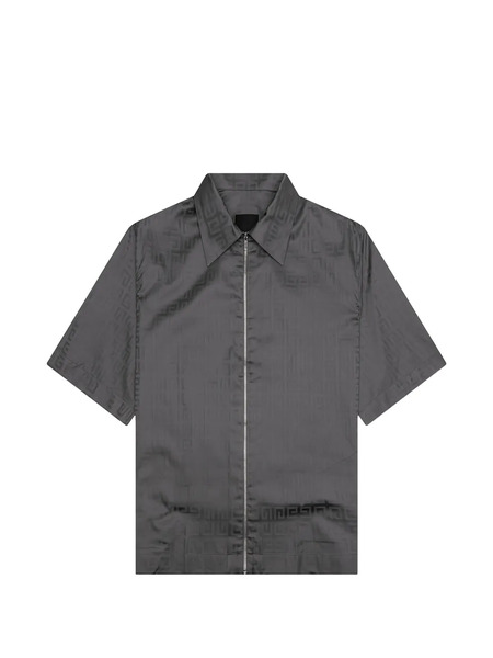  Givenchy Camicia Con Zip - Grigio 