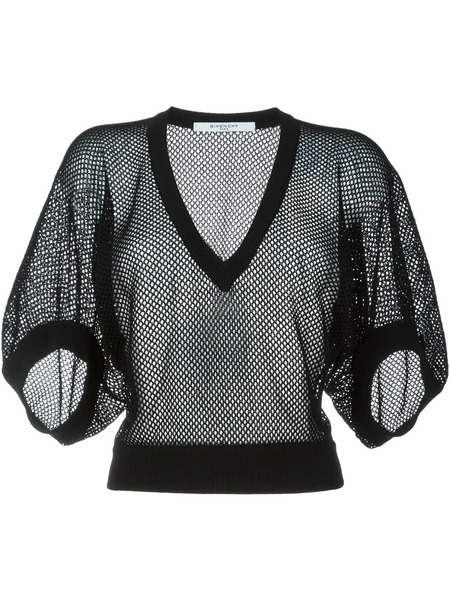  Givenchy Fishnet Sweater - Nero 
